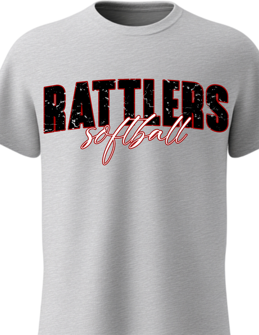 Rattlers Softball Distressed